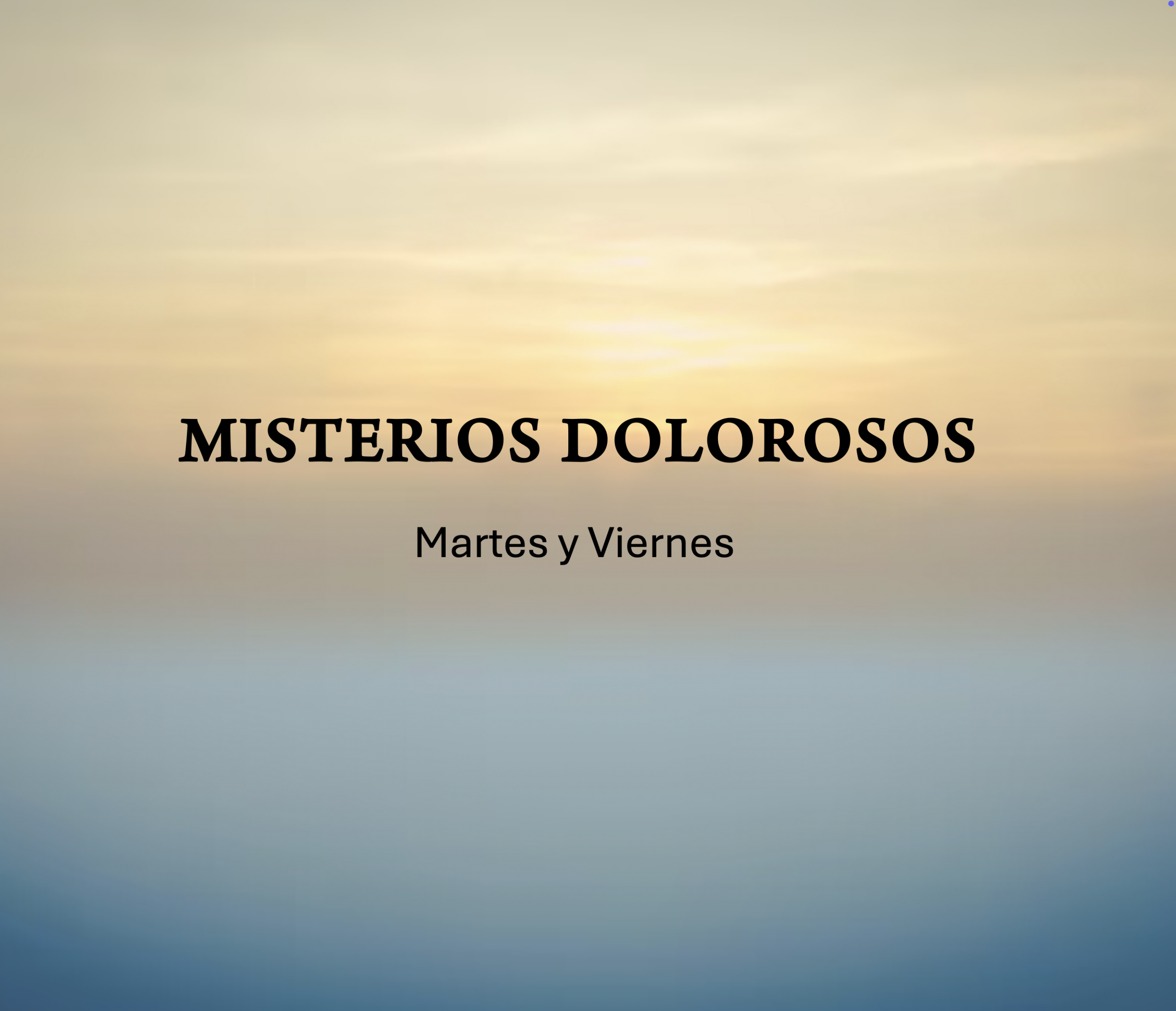 misterios dolorosos del rosario paso a paso